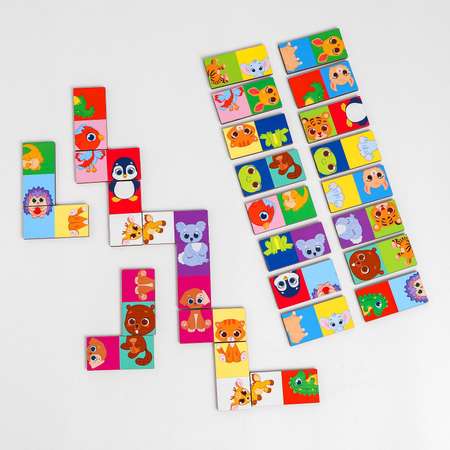 Настольная игра Лесная мастерская Домино