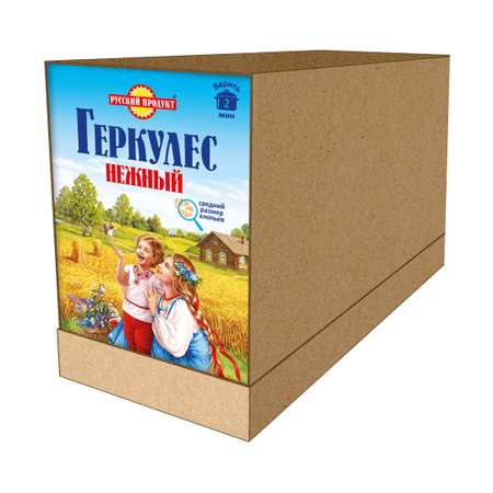 Овсяные хлопья Геркулес Нежный 450 гр. 6 упаковок