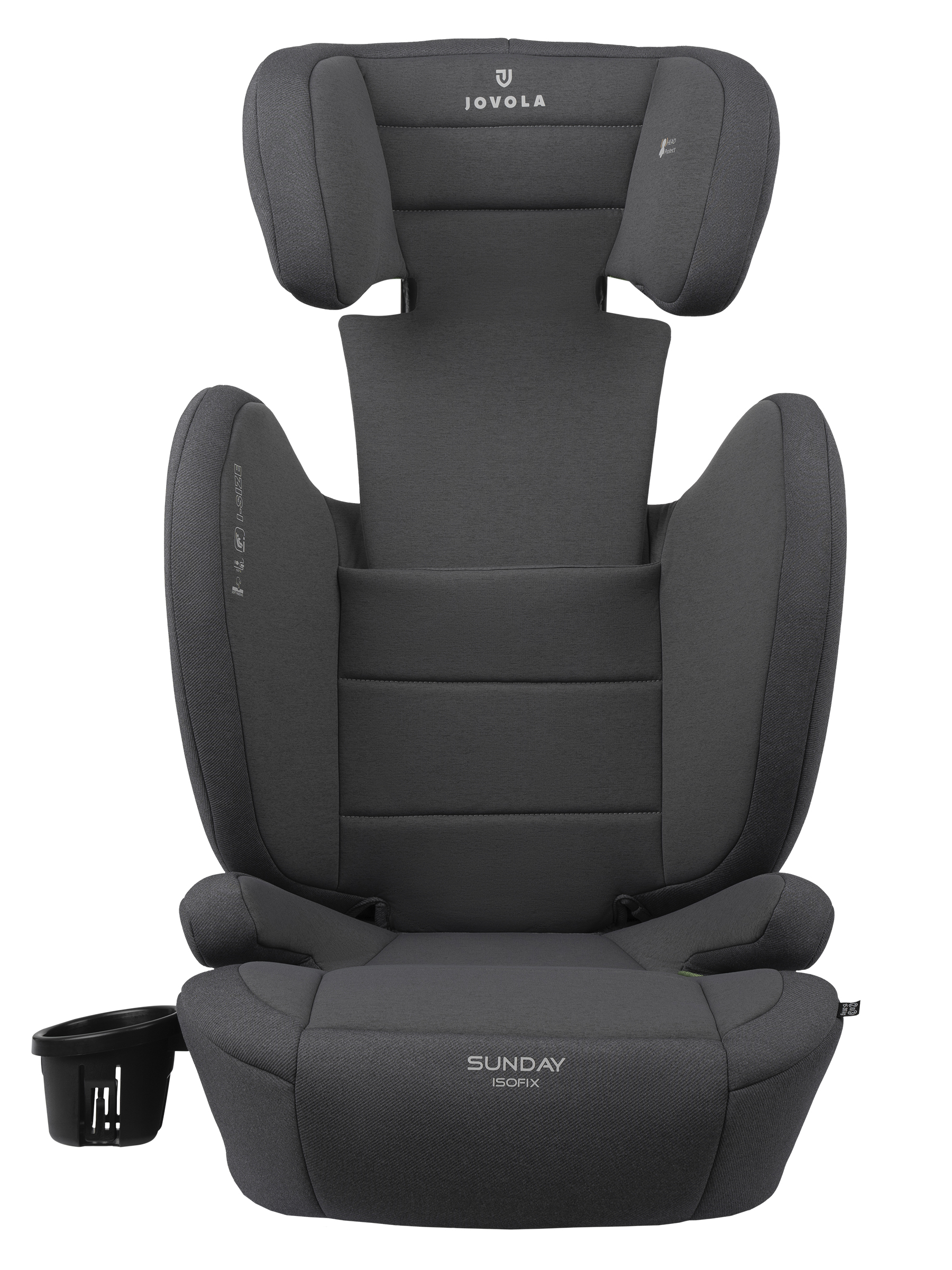 Автокресло JOVOLA Sunday Isofix 2/3 (15-36 кг) серый - фото 6