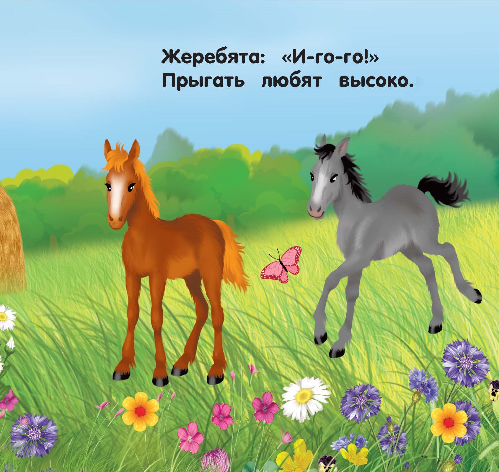 Книга первая книжка раскладушка Мамы и малыши - фото 6