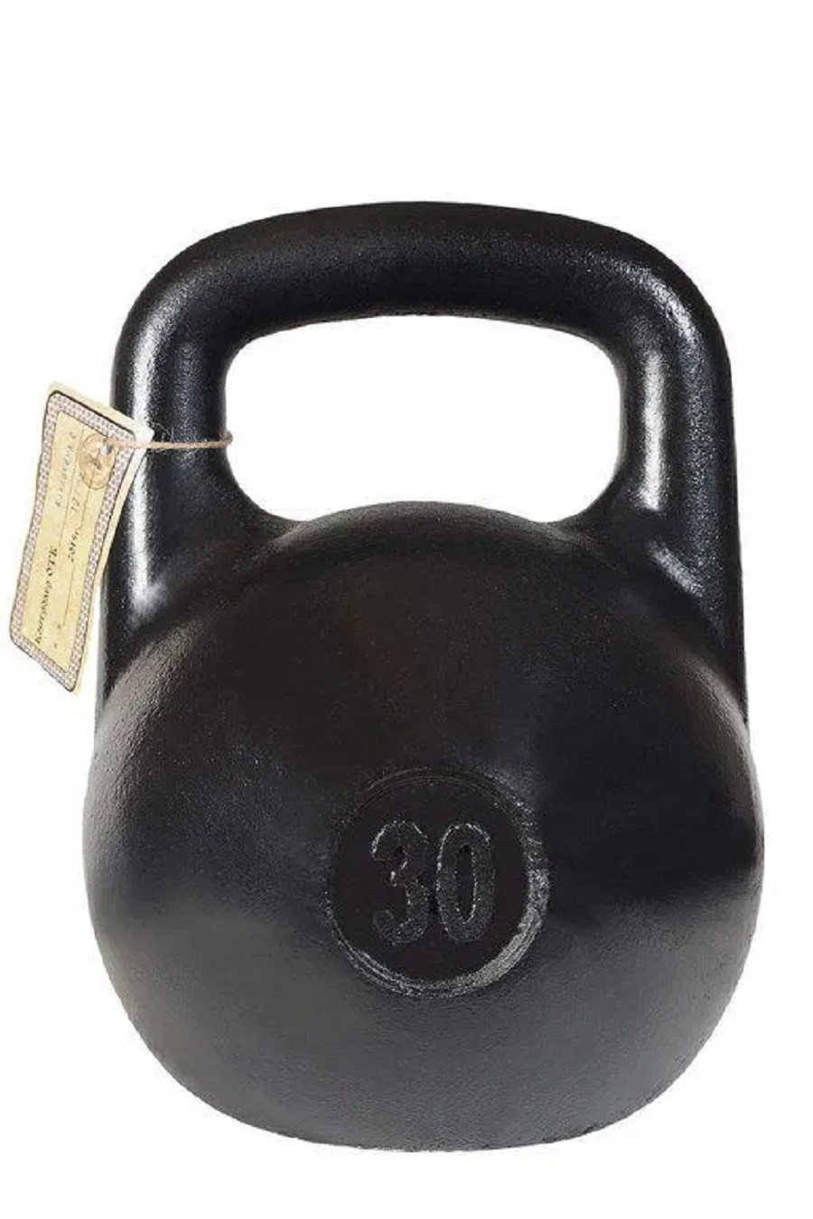 Гиря чугунная KMS sport уральская 30 кг - фото 1