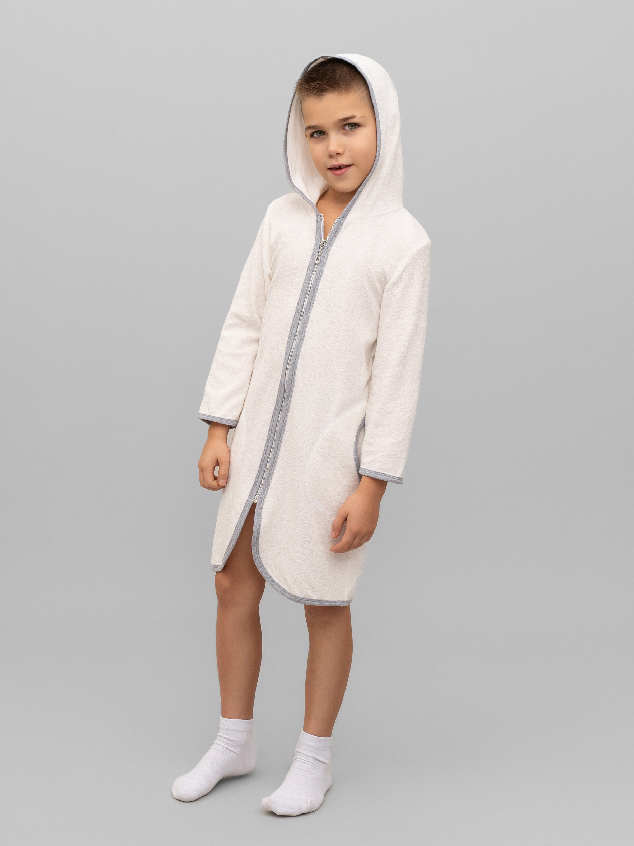 Халат Утенок 906 молочный - фото 1