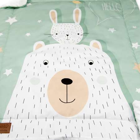 Плед Amarobaby Unique Collection Bunny and bear ABDM-62RV-CCHF