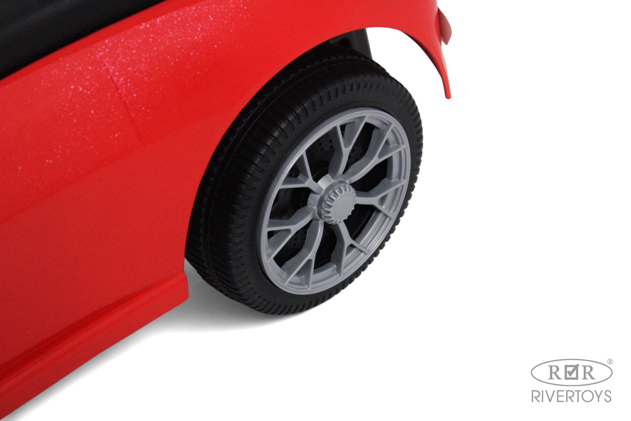 Каталка RIVERTOYS Z004ZZ-M-RED красный - фото 5