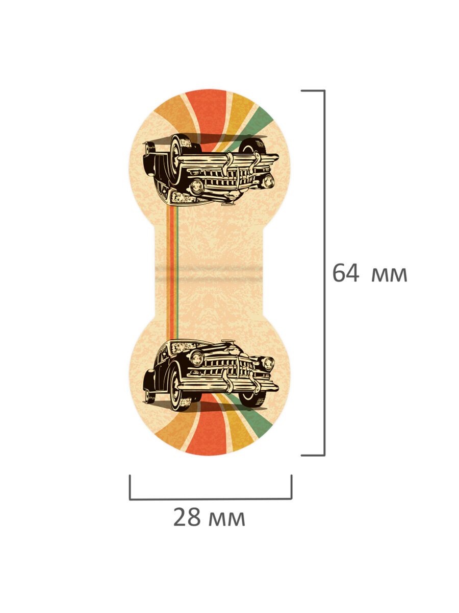 Магнитная закладка Brauberg 6 шт. - фото 11