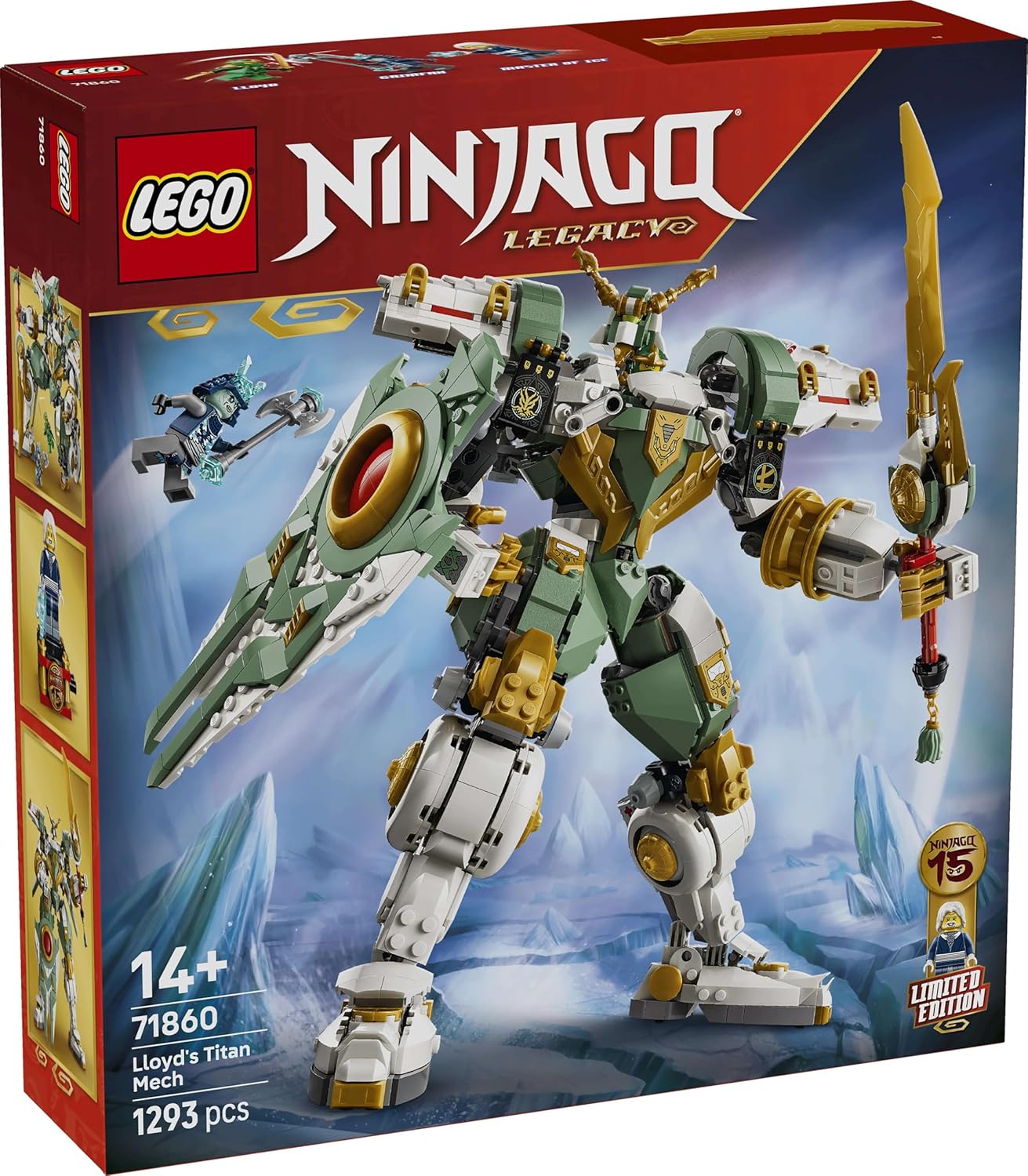 Конструктор LEGO NINJAGO Ллойд 1293 дет. - фото 3