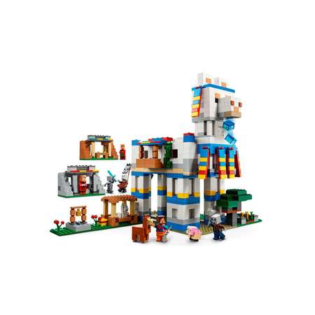 Конструктор LEGO Minecraft The Llama Village блочный