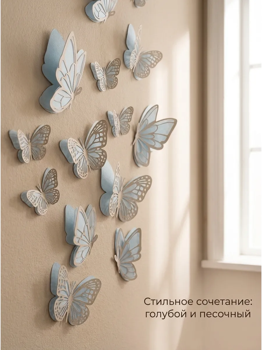 Наклейка PaperInspiration Art Бабочки - фото 3