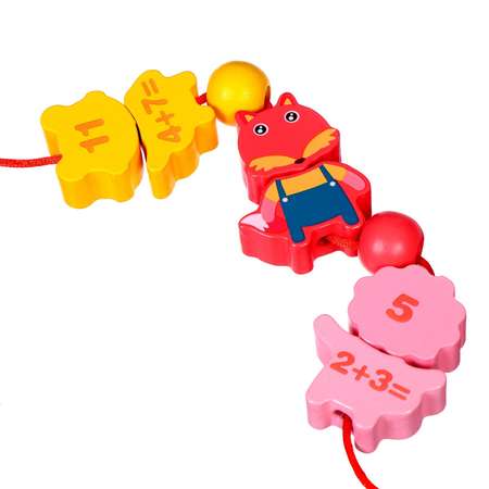 Игрушка Лесная мастерская шнуровка