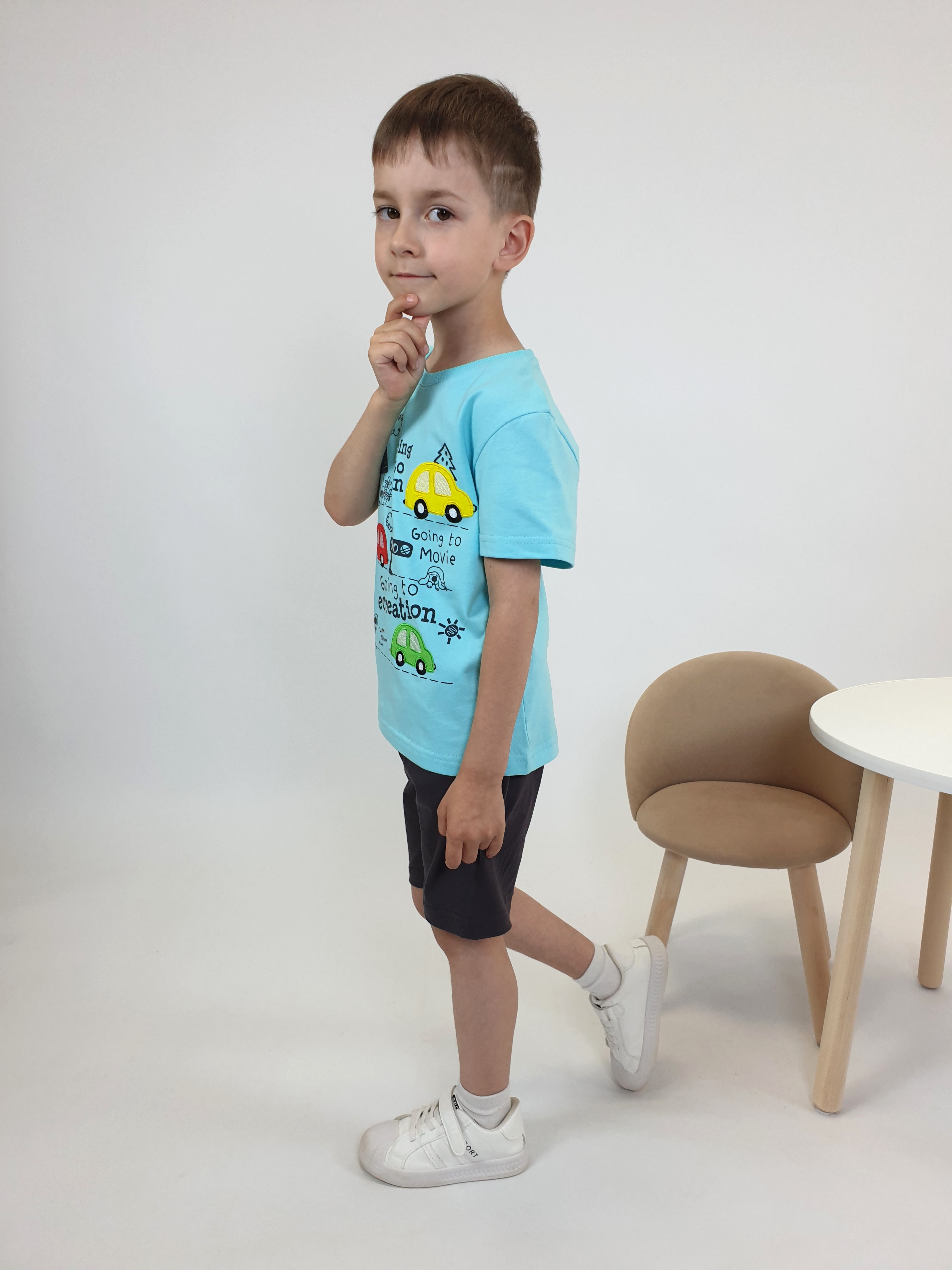 Футболка и шорты Luneva 01-141-4. - фото 5