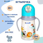 Бутылочка Uviton Anti-Colic 250 мл в ассортименте