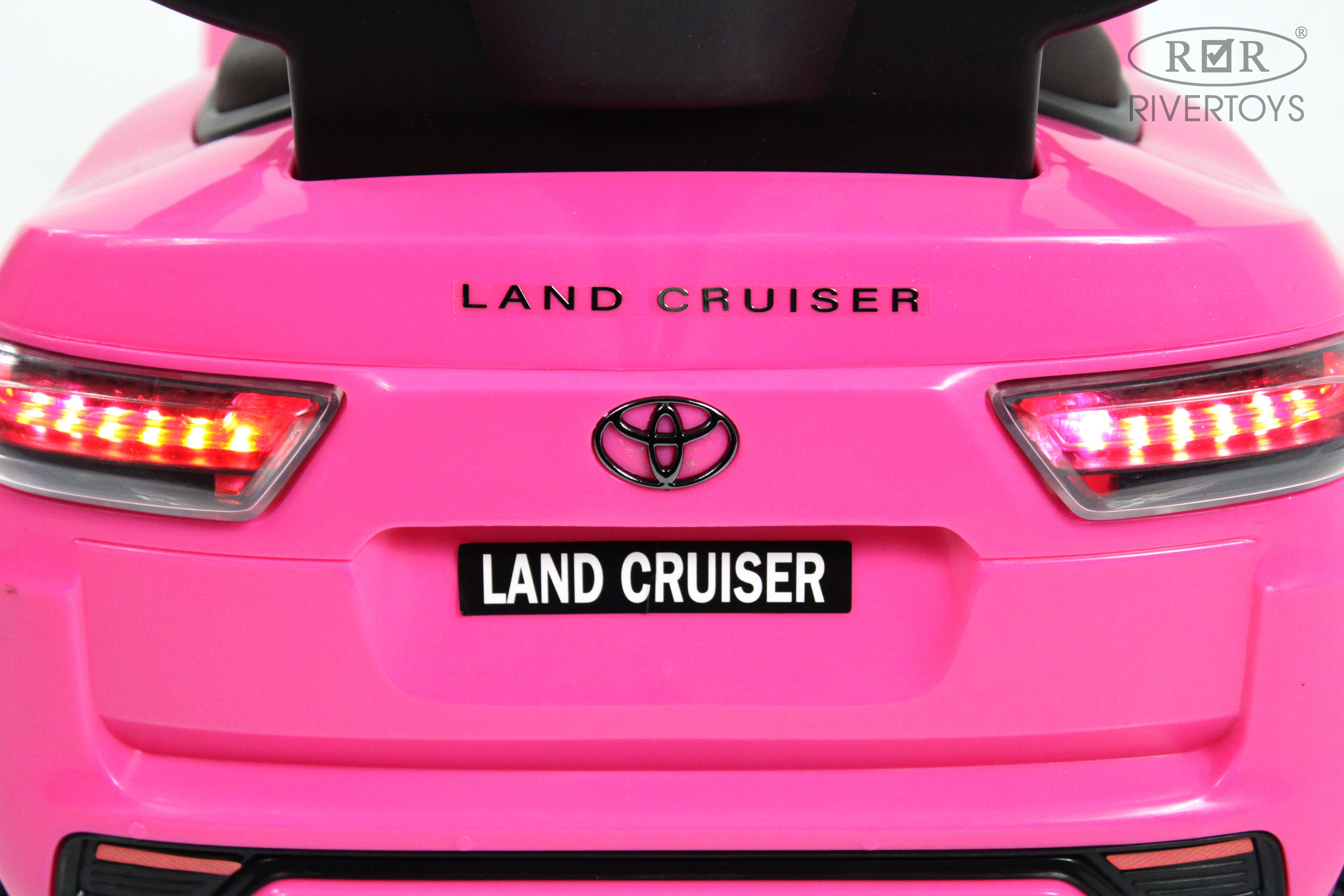 Электромобиль RIVERTOYS Toyota Z002ZZ-A-PINK С пультом ДУ - фото 14