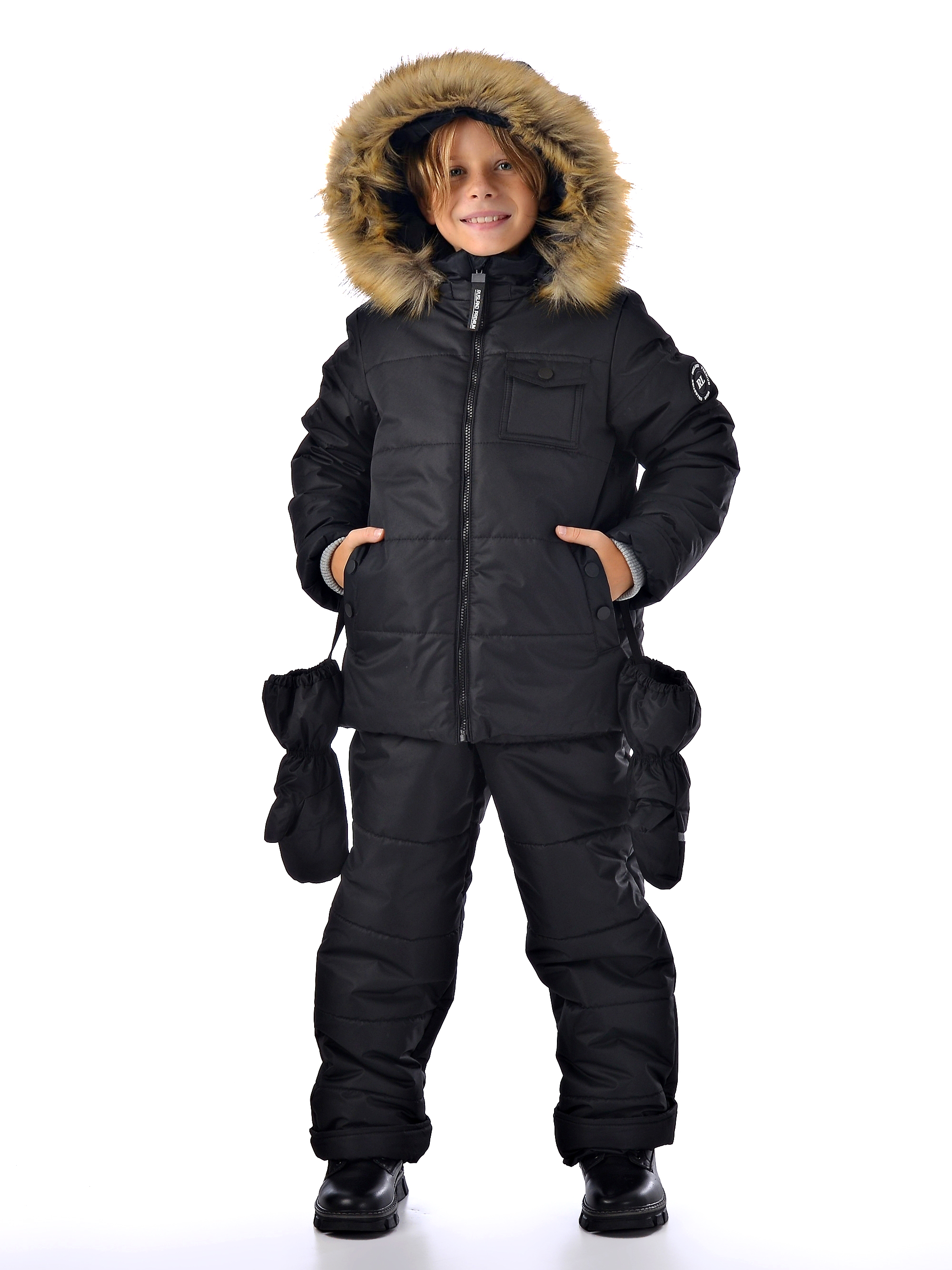 Комплект Rusland мз-крис-черный 116-134 - фото 4