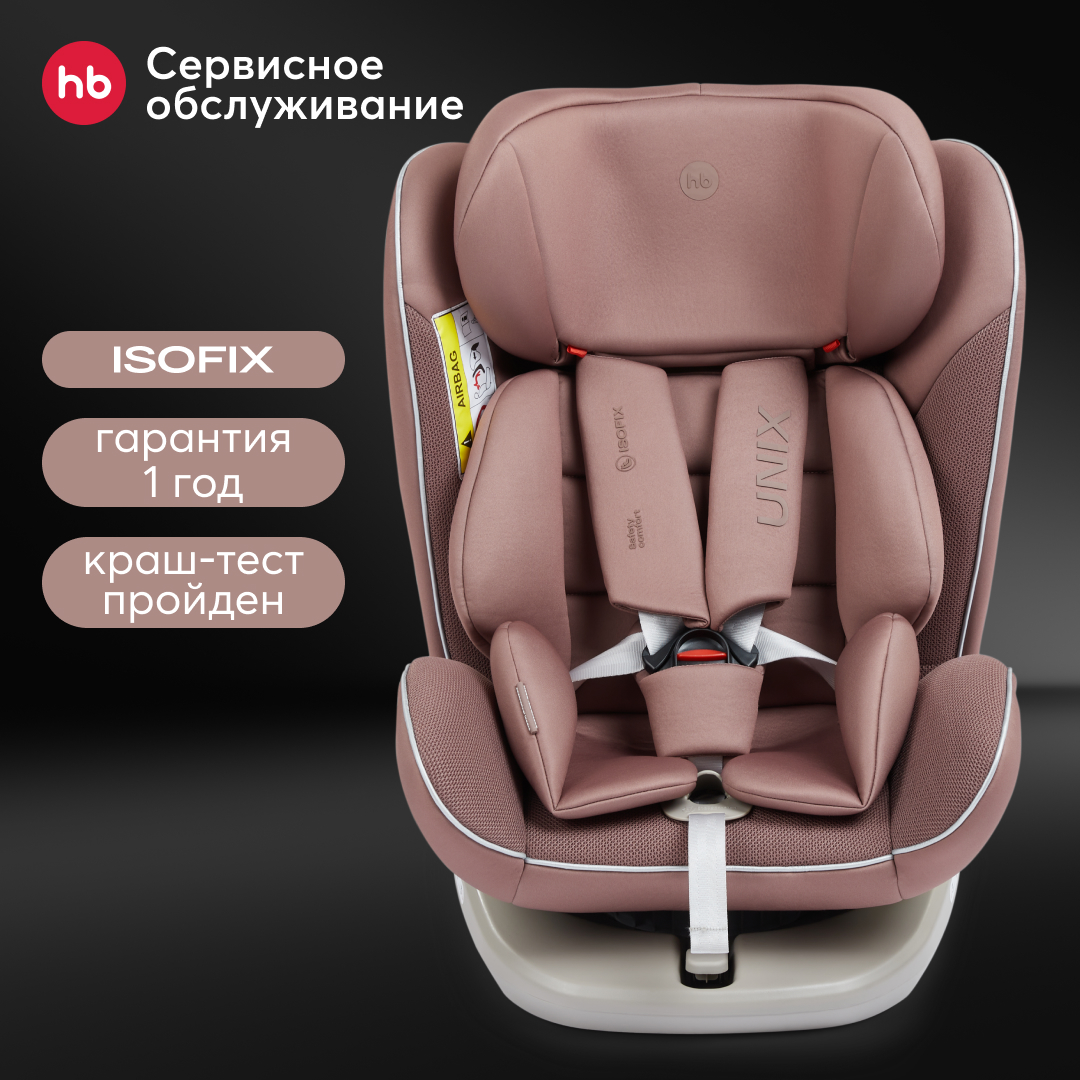 Автокресло Happy Baby Unix Isofix 0+/1/2/3 (0-36 кг) - фото 1