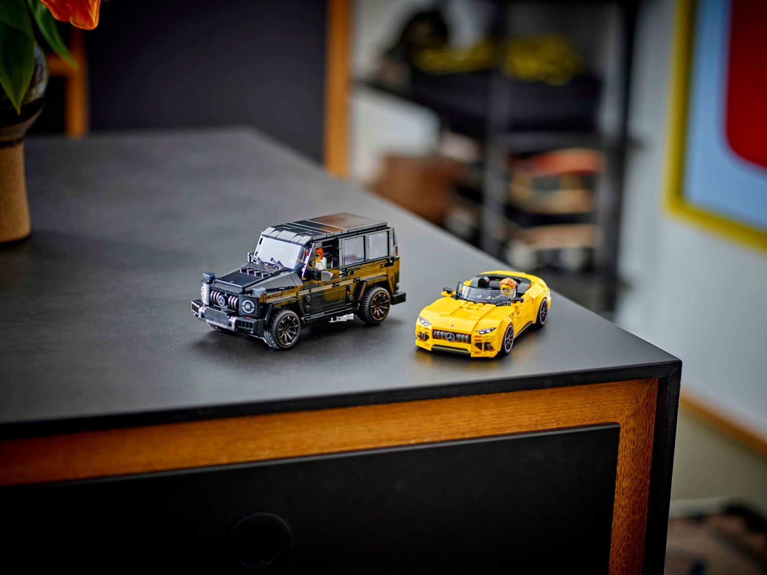 Конструктор LEGO Speed Champions Mercedes-AMG G 63 и SL 63 808 дет. - фото 8