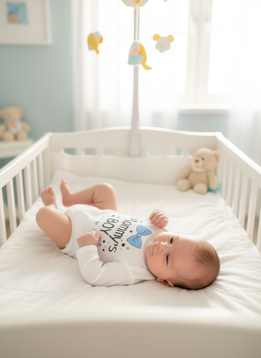 Боди Утенок 072п белый мамин мальчик - фото 3