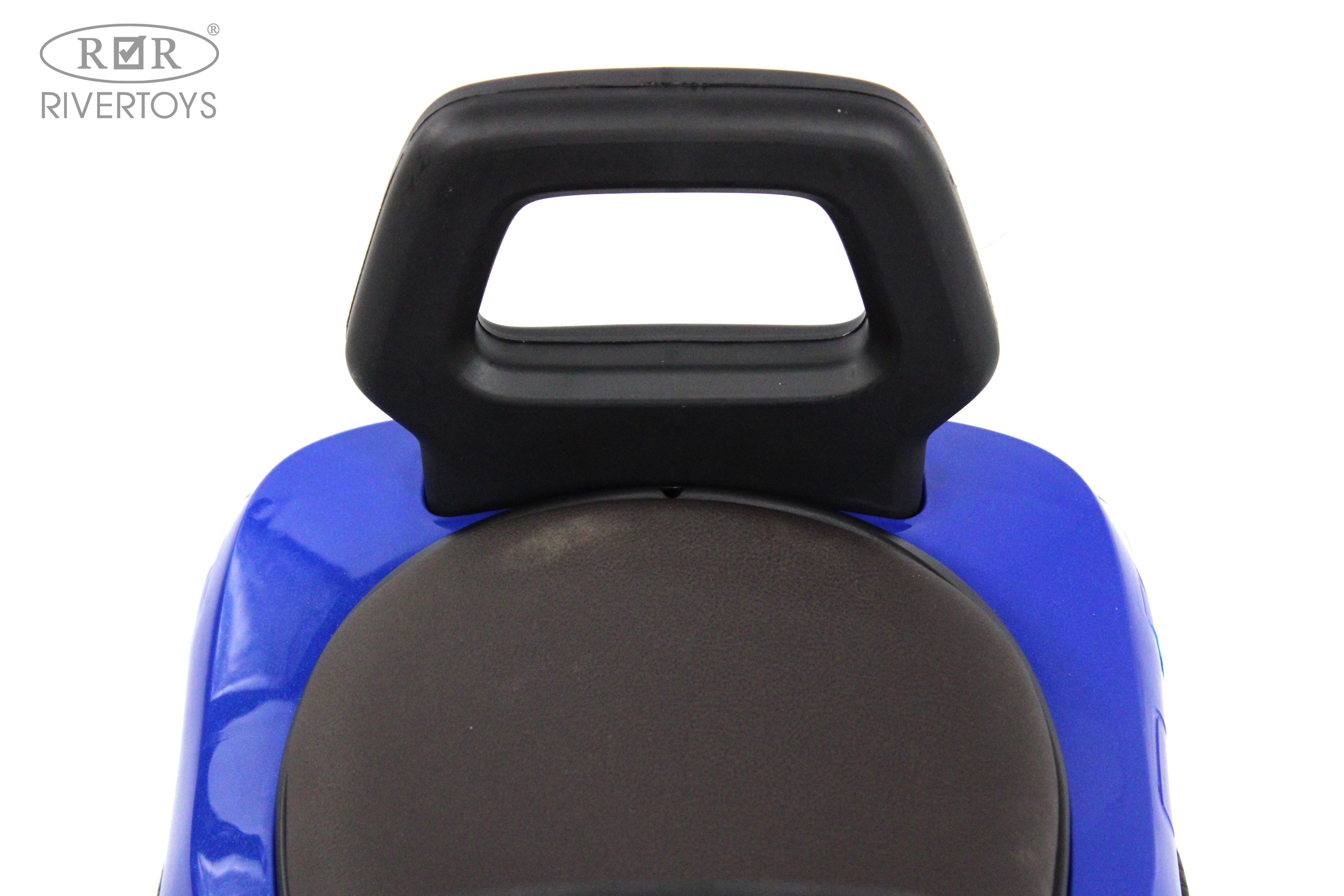 Каталка RIVERTOYS Z002ZZ-D-BLUE синий - фото 7