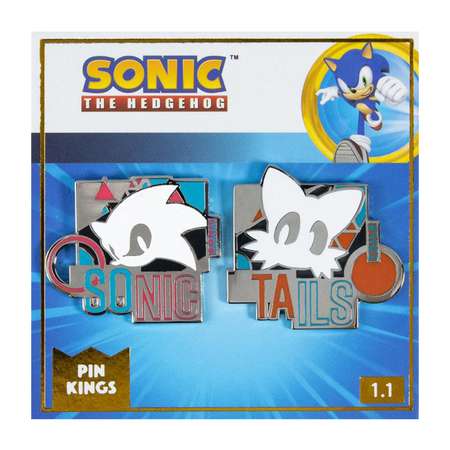 Значок Sonic The Hedgehog 2 шт.