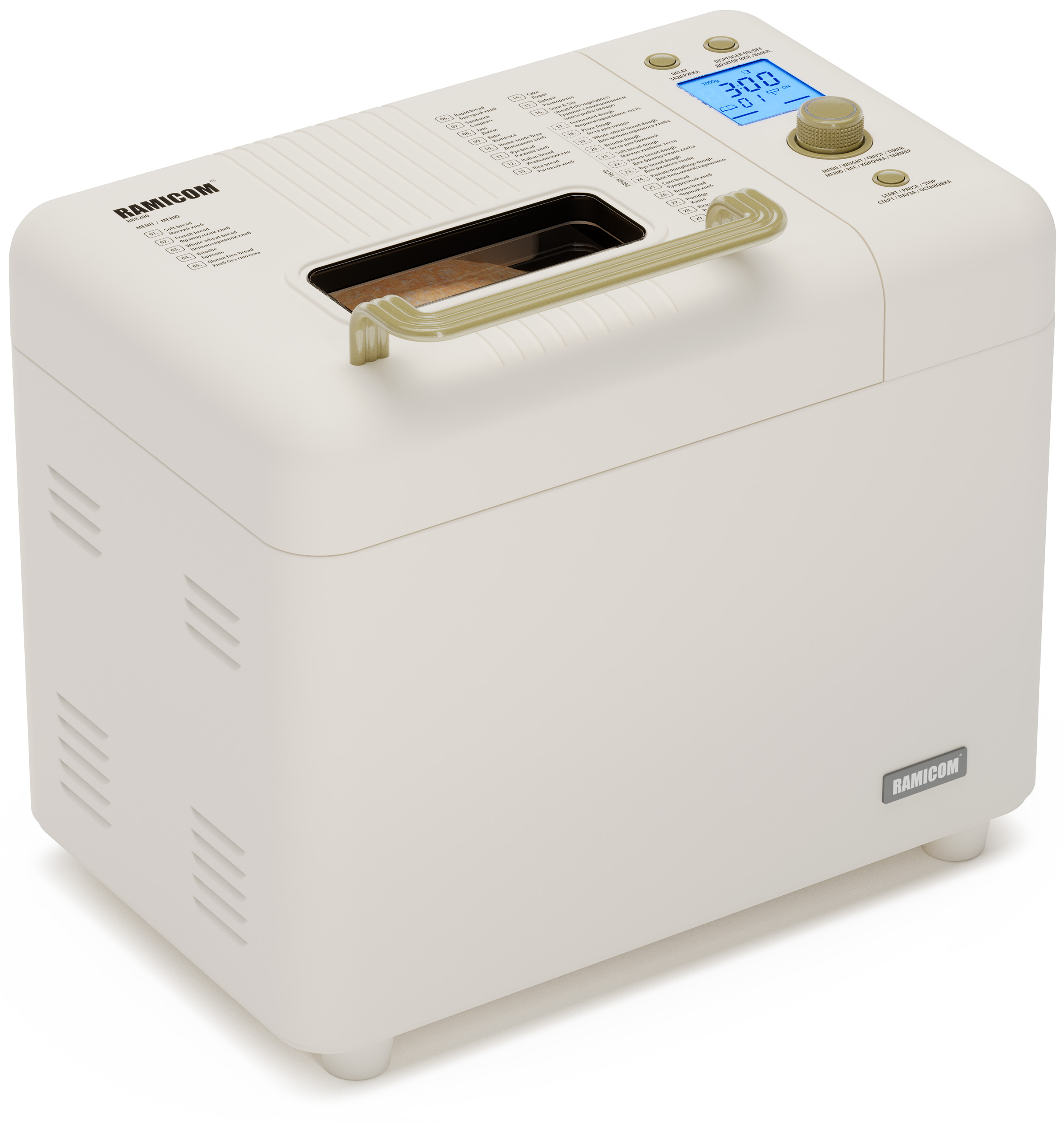 Хлебопечка 29-в-1 Ramicom Premium Style RB8200 - фото 9