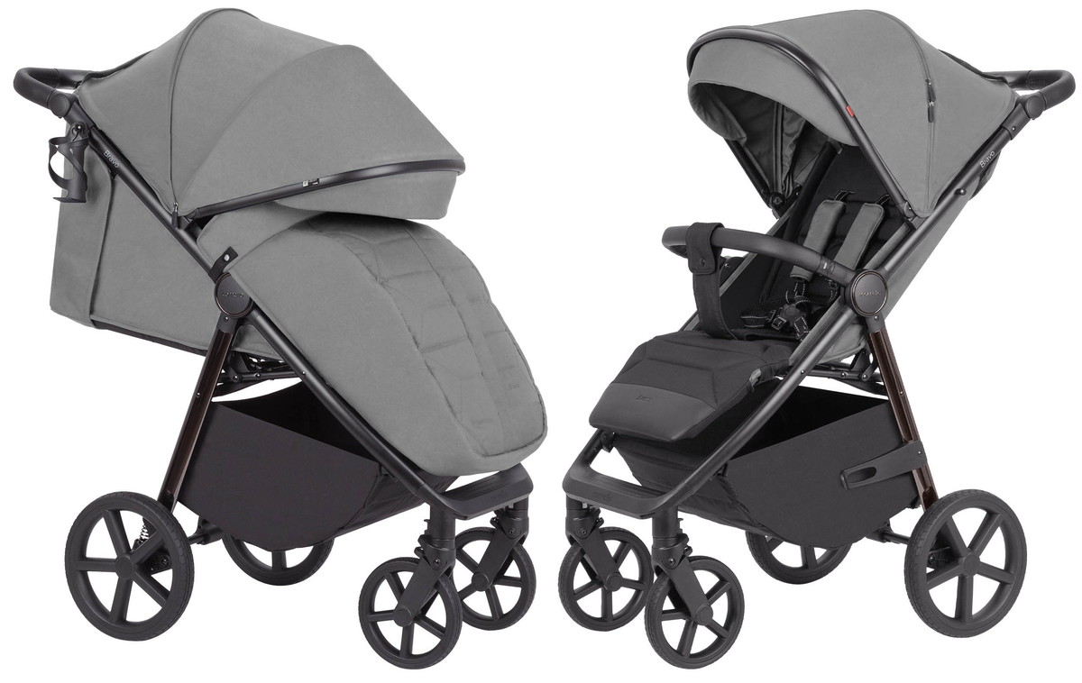 Коляска прогулочная Carrello Bravo Plus CRL-5515 серый - фото 3