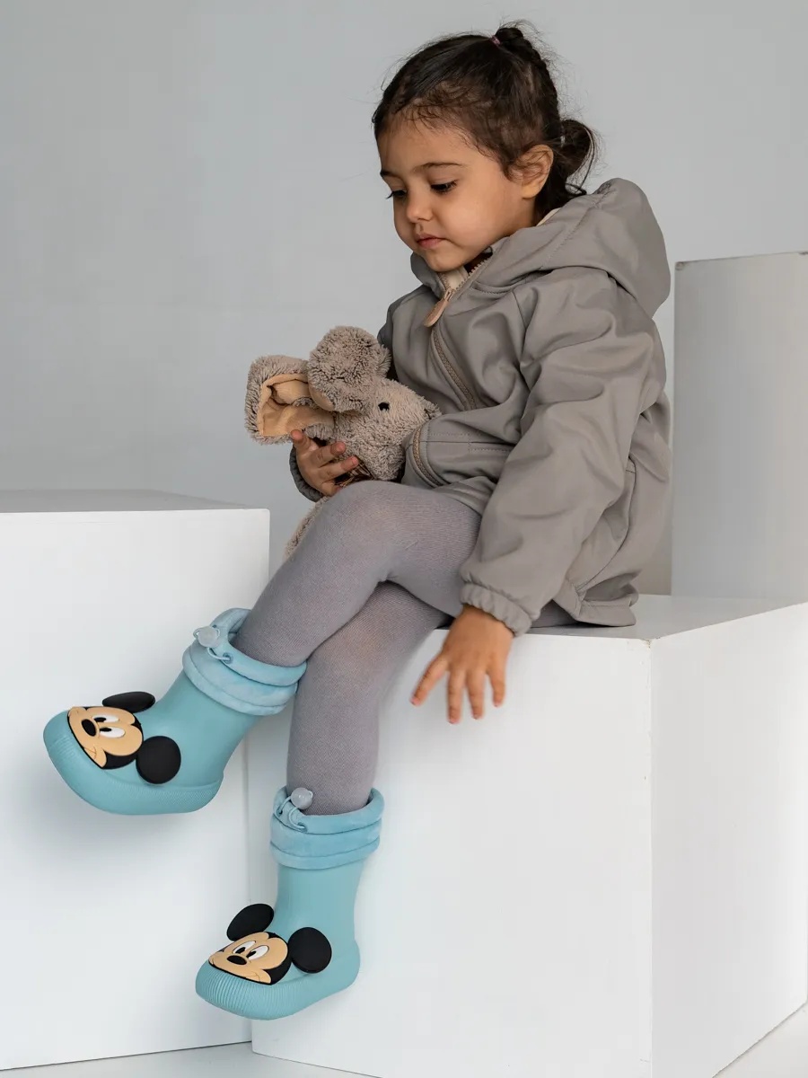 Резиновые сапоги ТопТошкин 014-микки-голуб - фото 13