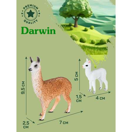 Фигурка DARWIN Животные Альпака и криа