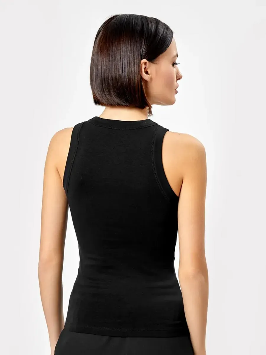 Майка ORODORO 302842/25-37968Б-1/черный - фото 11