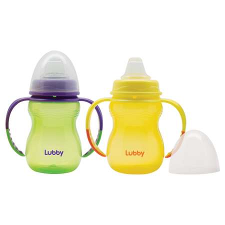 Поильник Lubby 250 мл в ассортименте