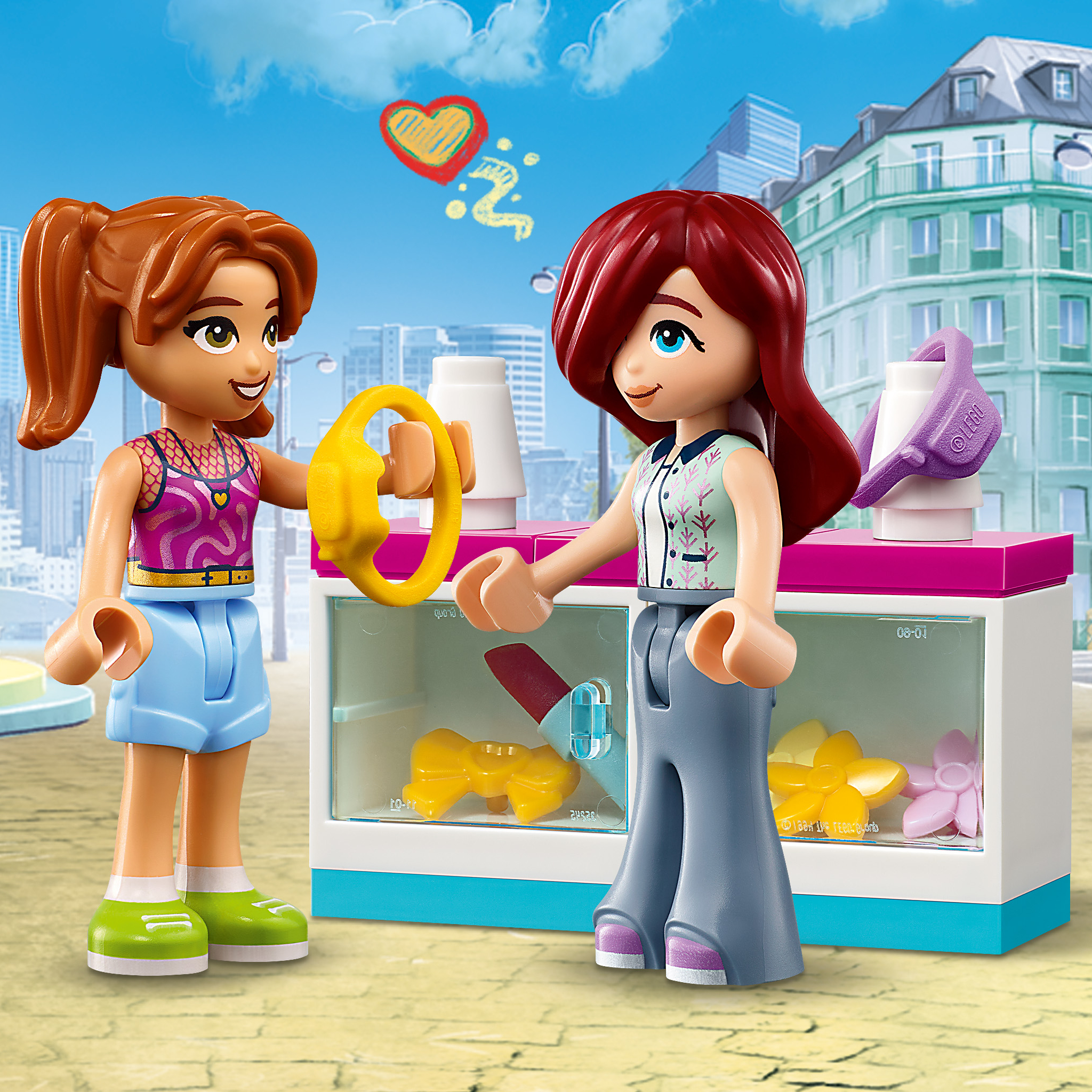 Конструктор LEGO Friends Магазин крошечных аксессуаров 129 дет. - фото 10