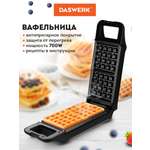 Вафельница DASWERK бутербродница электрическая для венских вафель