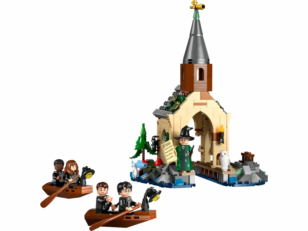 Конструктор LEGO Harry Potter Эллинг в замке Хогвартс блочный - фото 3