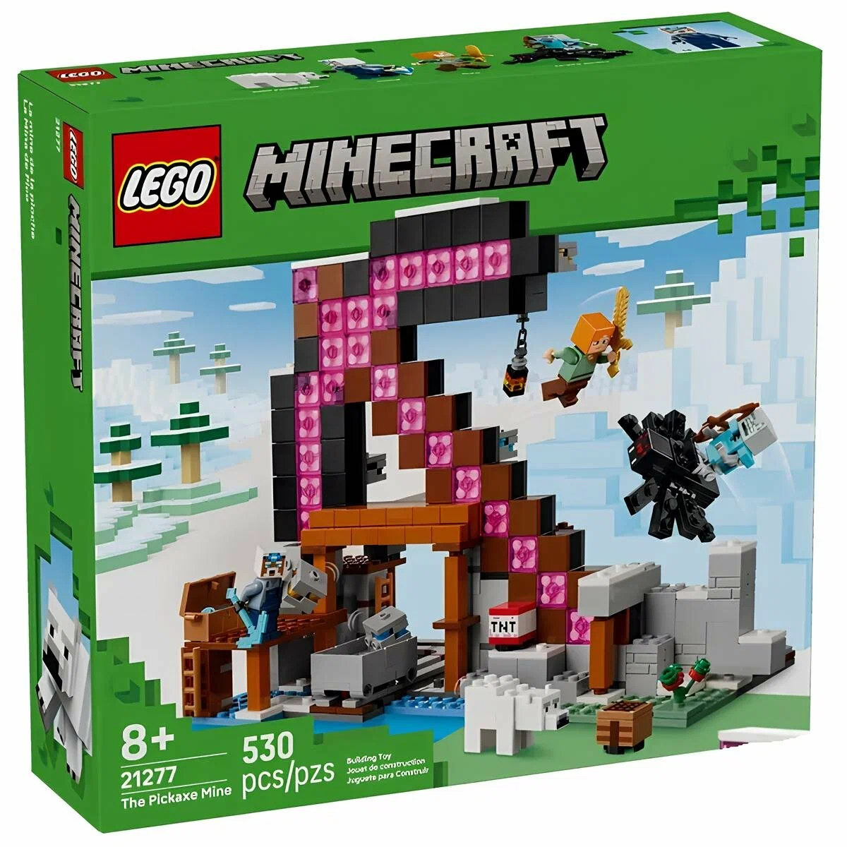 Конструктор LEGO Minecraft Шахта Кирка 530 дет. - фото 7