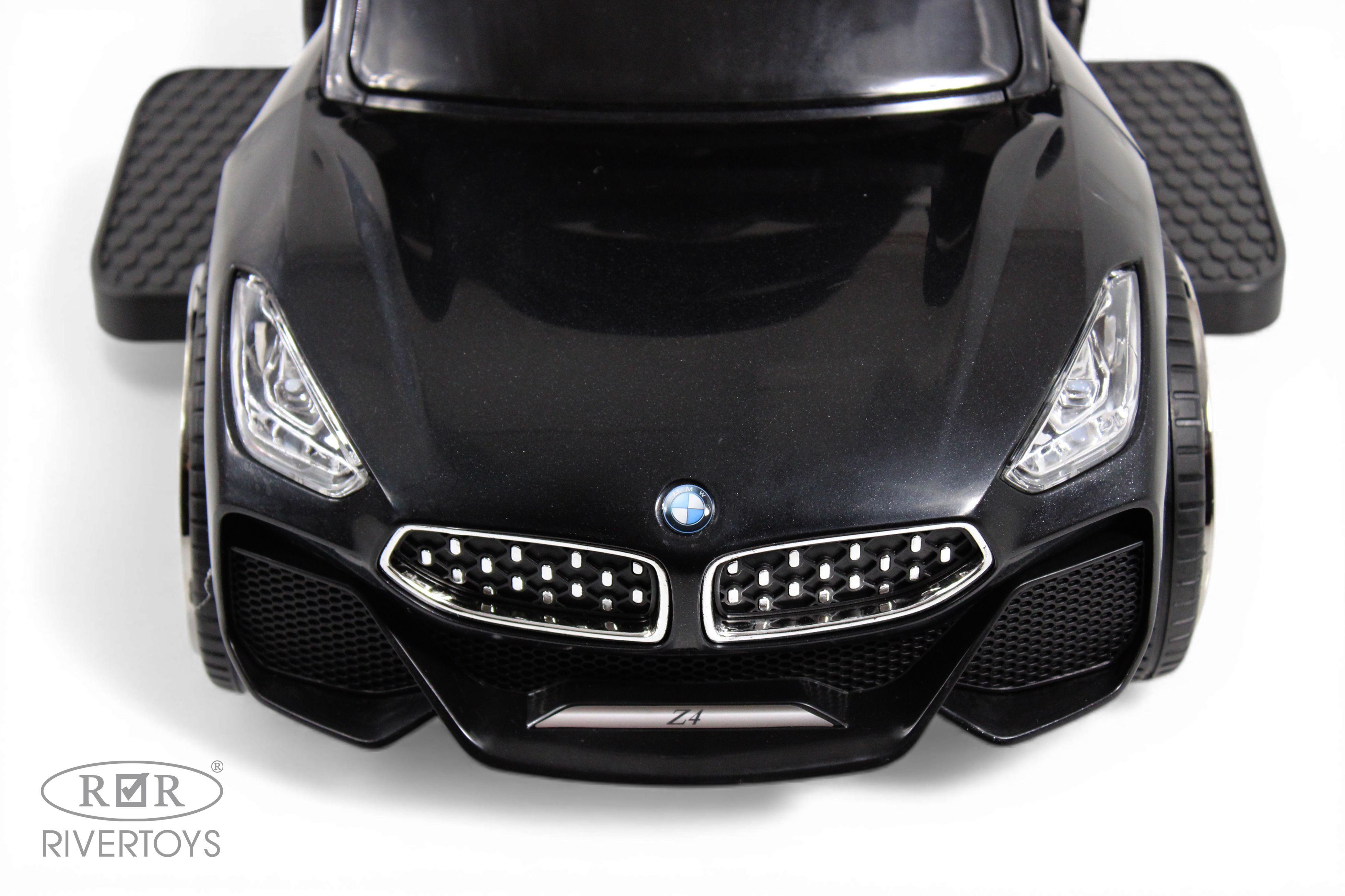 Каталка RIVERTOYS Z005ZZ-BP-BLACK черный - фото 4