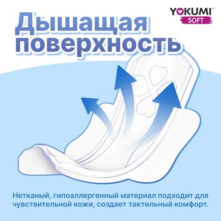 Прокладки женские YOKUMI Soft Ultra Super 8 шт*2