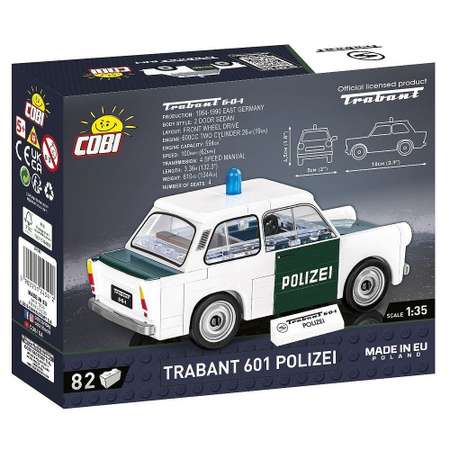 Конструктор COBI Автомобиль Trabant блочный