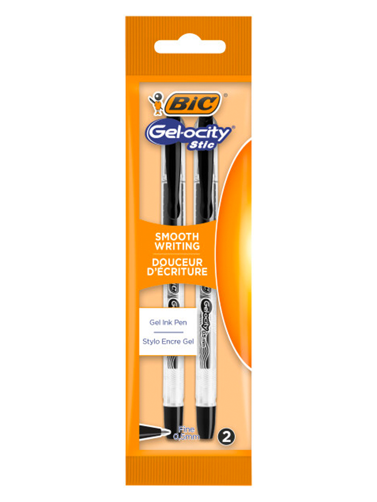 Ручка гелевая BIC 2 шт. - фото 1