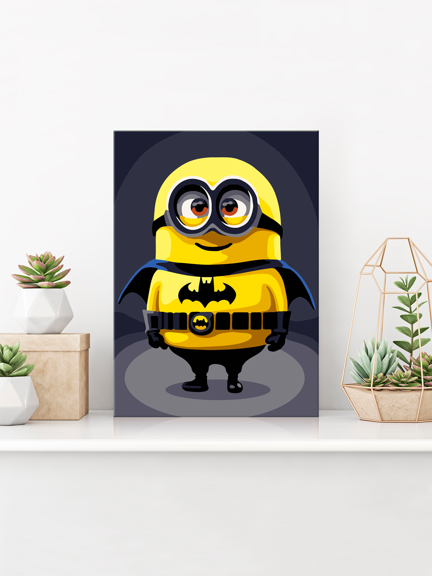 Картина по номерам Hobby Paint Бэтмен-Миньон в ассортименте - фото 3