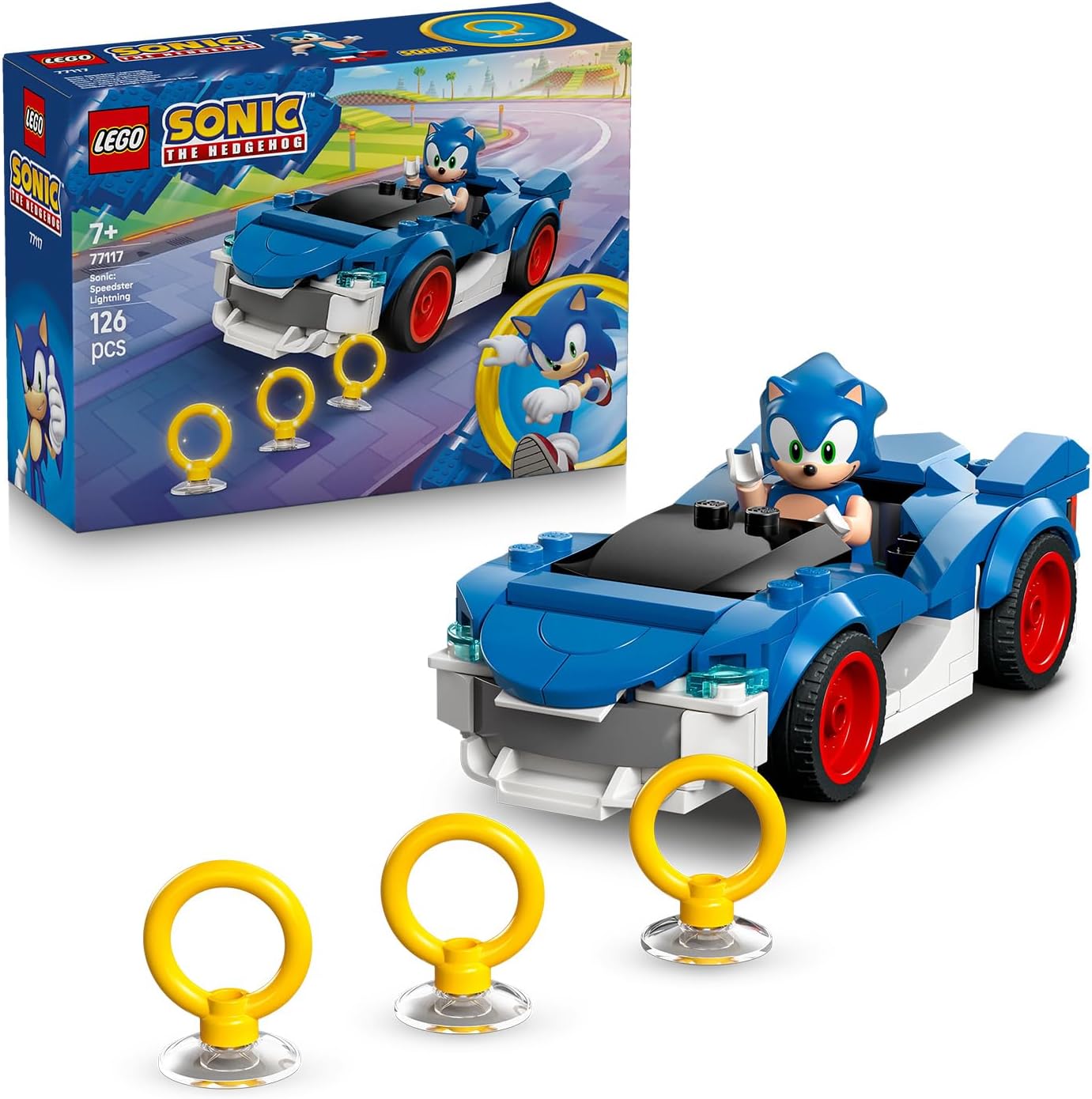 Конструктор LEGO Sonic the Hedgehog Скоростная звезда 126 дет. - фото 1