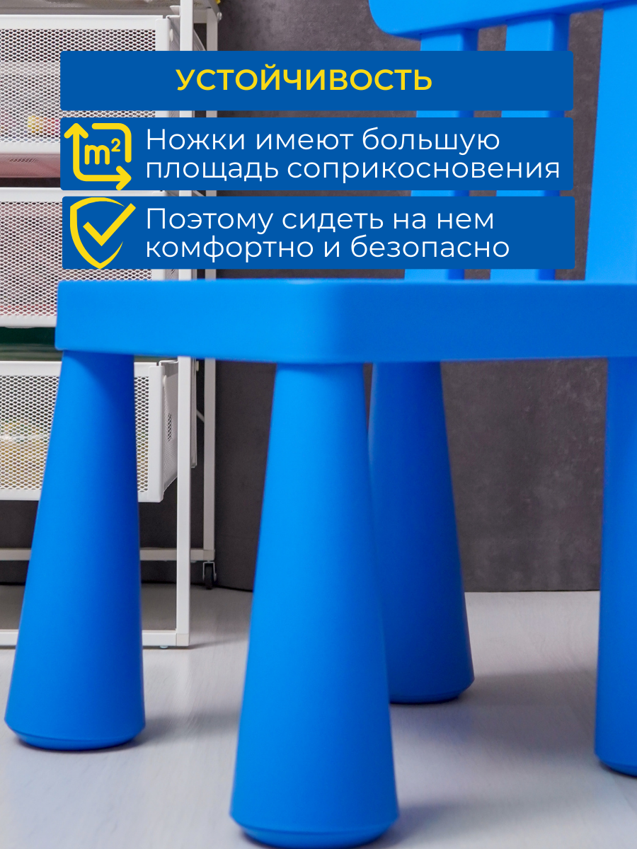 Детский стул IKEA маммут - фото 4