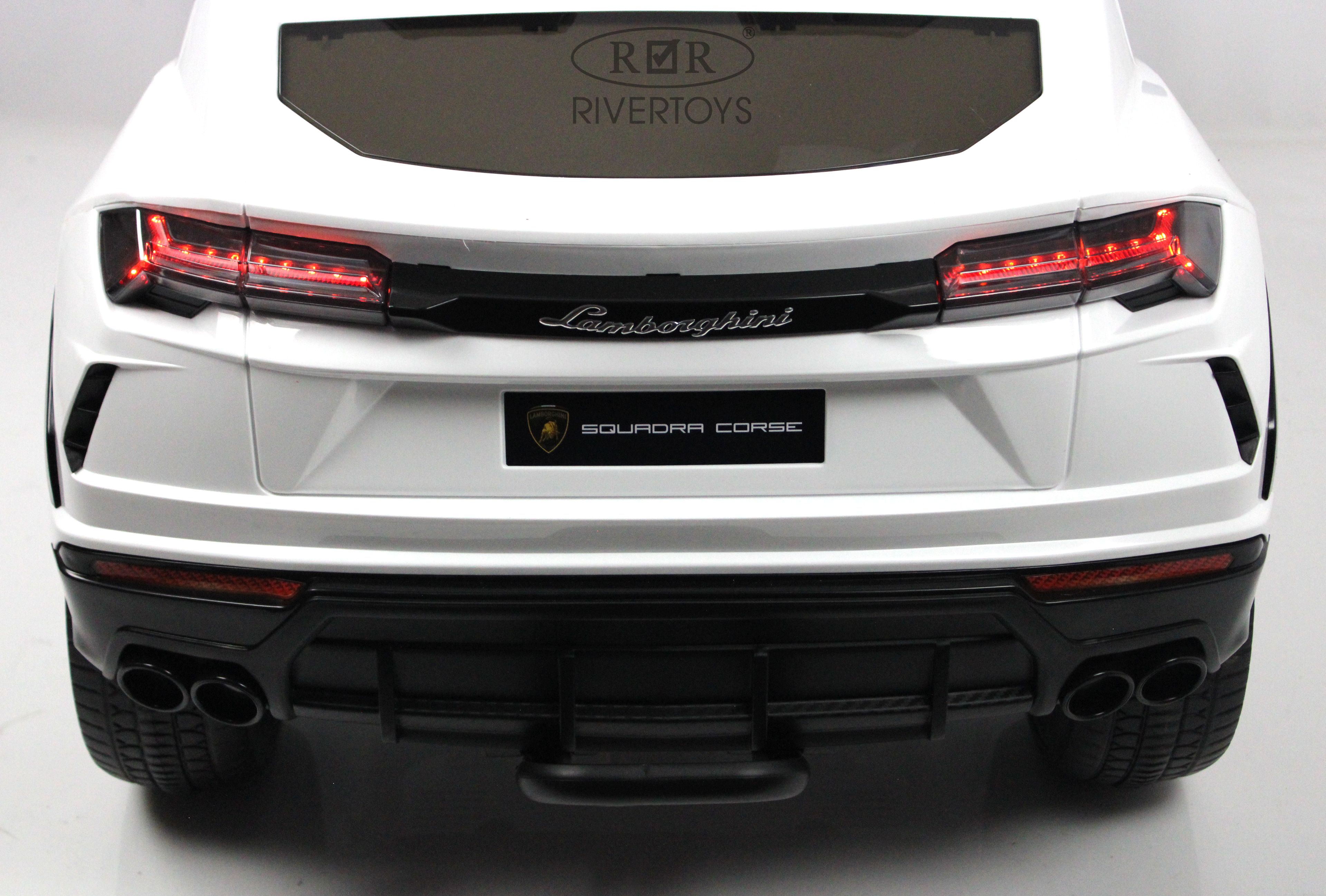 Электромобиль RIVERTOYS E777EE-WHITE С пультом ДУ - фото 7