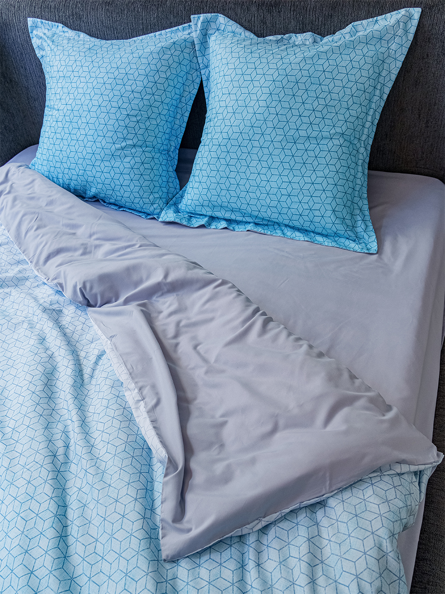 Комплект постельного белья MCotton Мэйсон евро 4 предм. - фото 7
