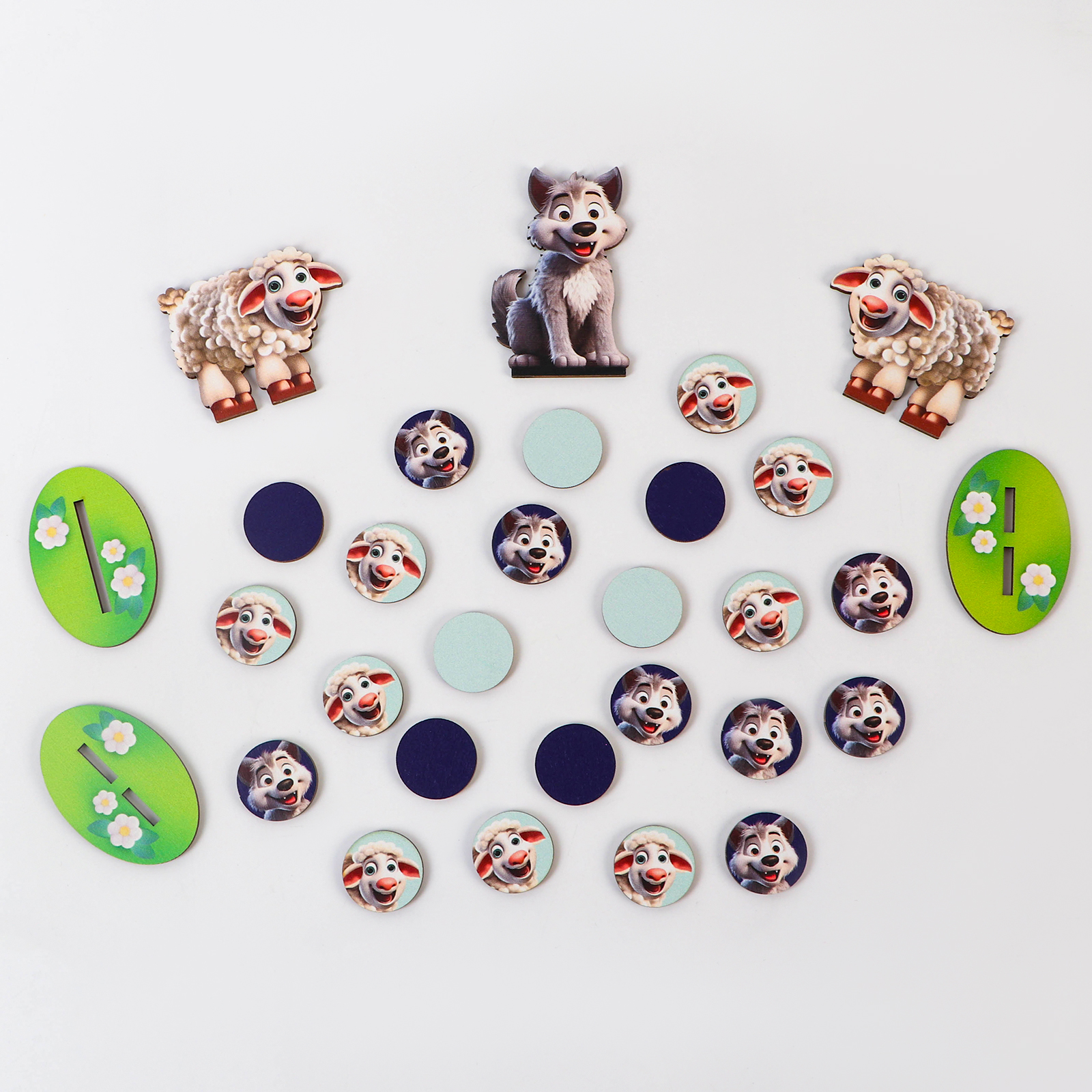 Настольная игра Лас Играс KIDS Волк и овцы - фото 5