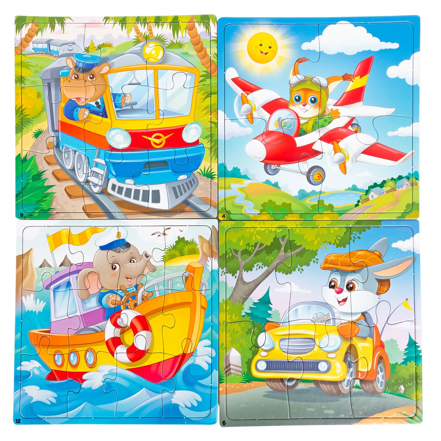 Игрушка KiddieArt пазл - фото 7
