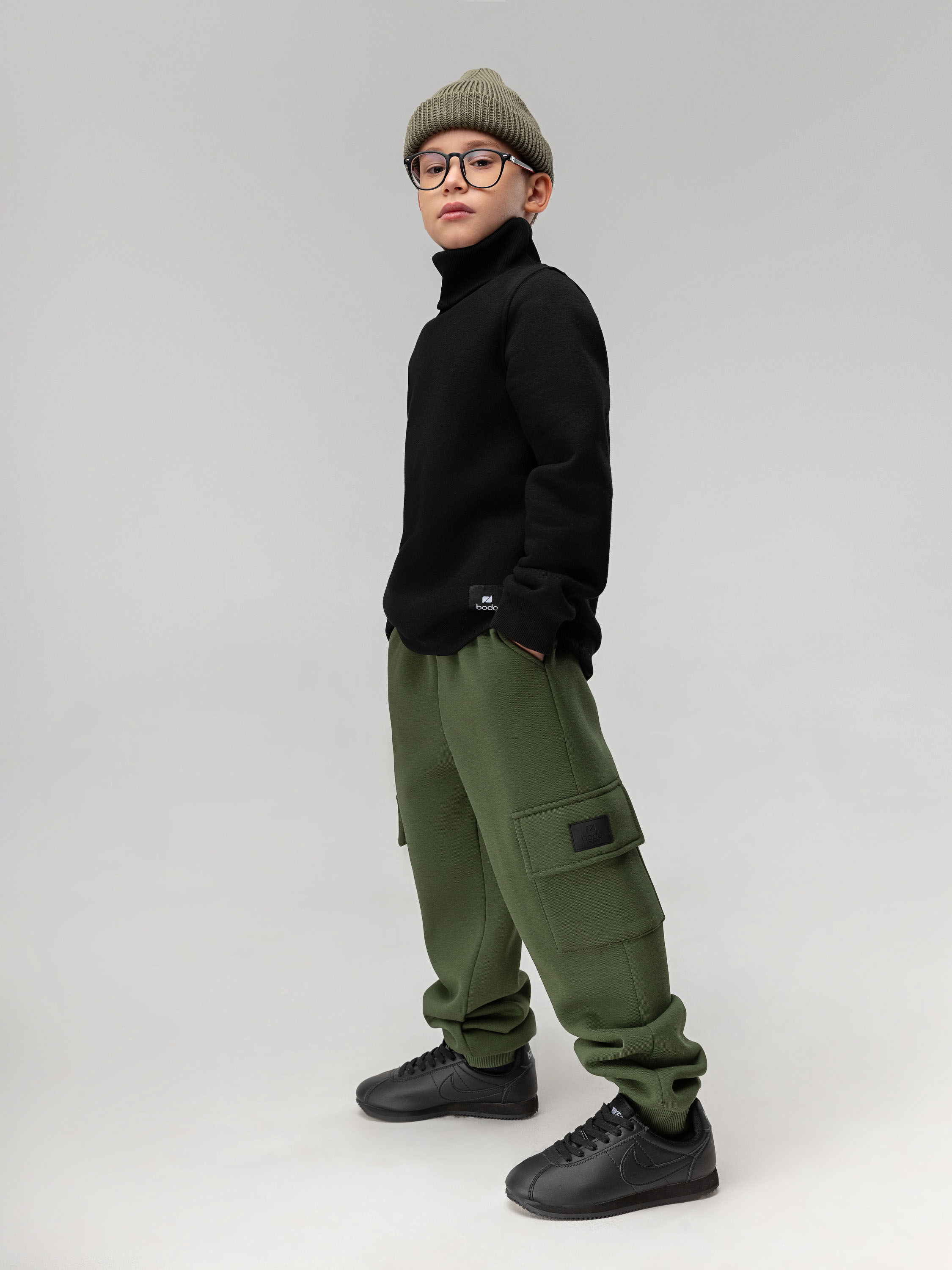 Брюки спортивные Bodo 6-471МU_хаки - фото 4