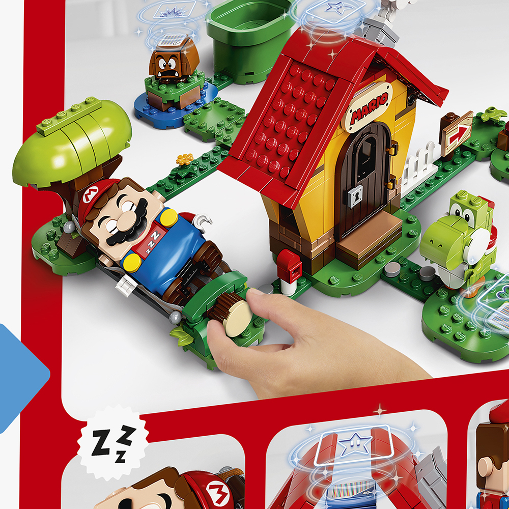 Конструктор LEGO Super Mario Дом Марио и Йоши 71367 231 дет. - фото 2
