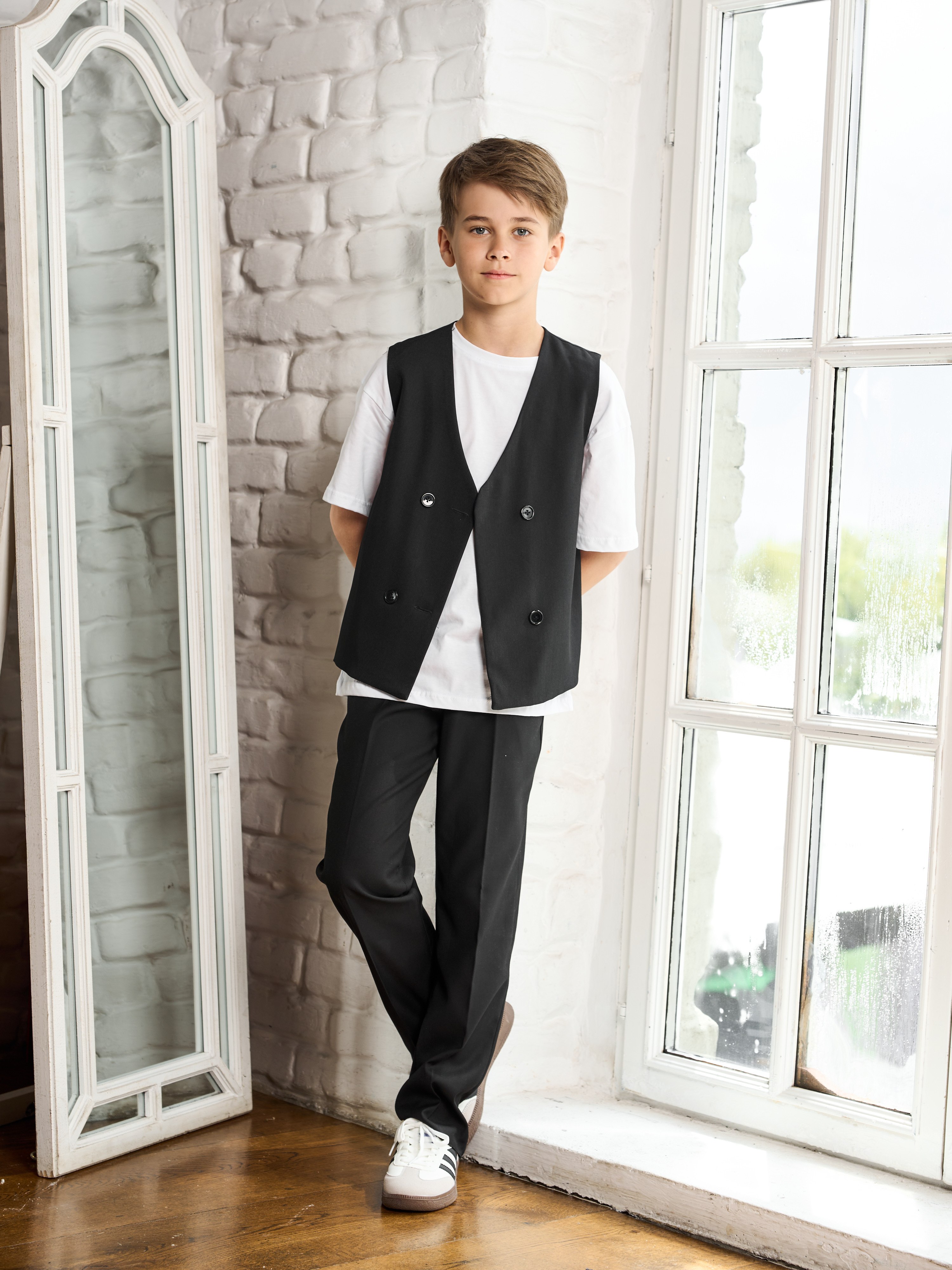 Брюки СИНЯЯ МОДА VEGAAL140-B39 - фото 18