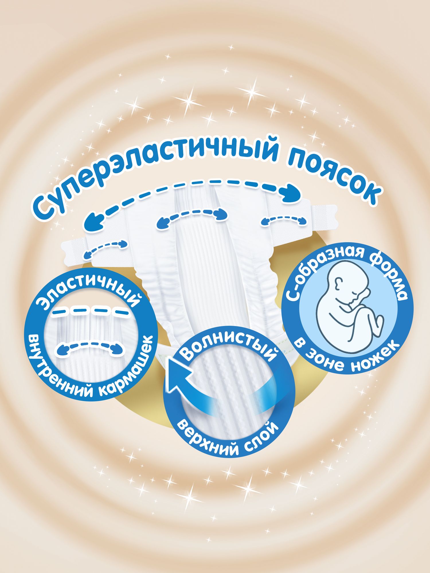 Подгузники Molfix NB 80 шт. - фото 3
