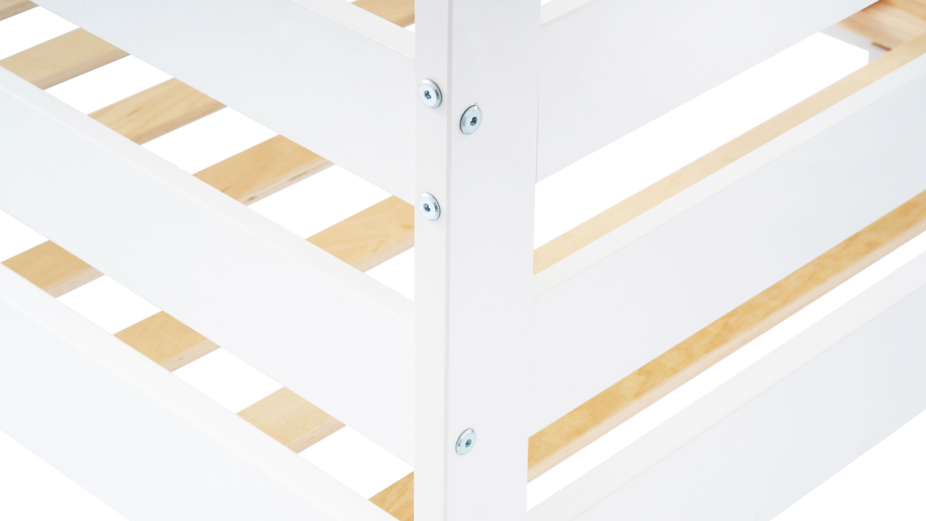 Кровать односпальная IKEA Ош (белый) - фото 21