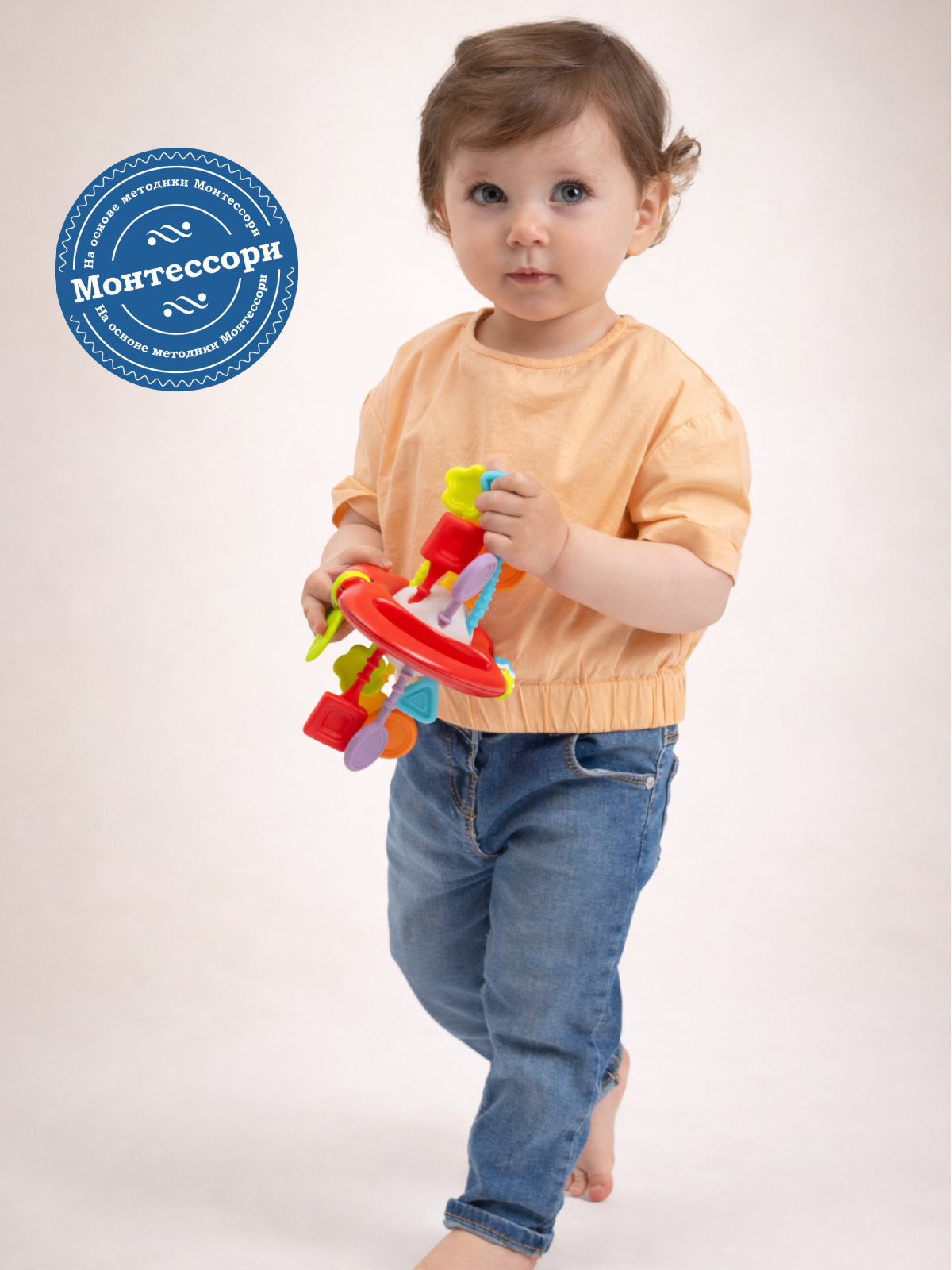 Игрушка Chicco бизиборд «Яблоко» - фото 5
