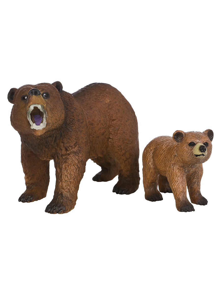 Игровой набор Masai Mara Семья бурых медведей - фото 6